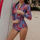 Half Zip Long-sleeve Rashguard