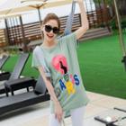 Paris Bamboo Cotton T-shirt Dress