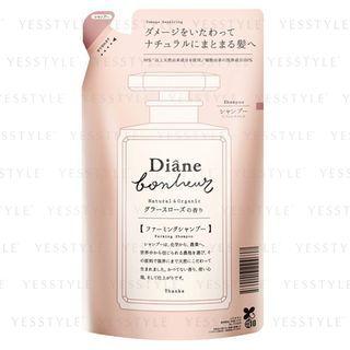 Moist Diane - Diane Bonheur Natural And Organic Grasse Rose Shampoo (refill) 400ml