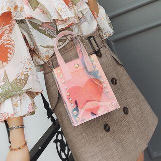Heart Print Tote Bag