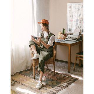 Button-front Jumpsuit