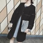 Piped Trench Coat