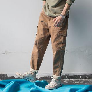 Pocketed Loose Fit Pants