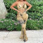 Strappy Tie Dye Jumpsuit