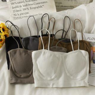 Cropped Knit Camisole In 5 Colors