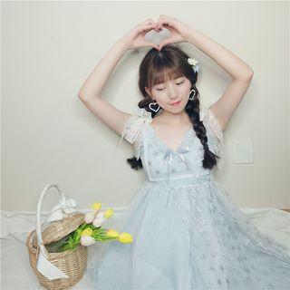 Sleeveless Glitter Star Dress