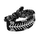Rhinestone Fish Bone Print Choker C1977 - White - One Size