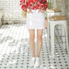 Inset-shorts H-line Miniskirt