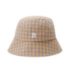 Plaid Embroidered Hat