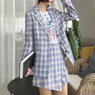 Gingham Blazer / Gingham Skort
