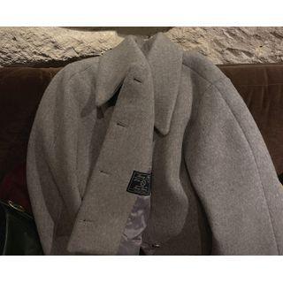 [dearest] Single-breasted Wool Jacket (gray) One Size