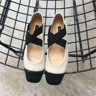 Cross-strap Panel Flats