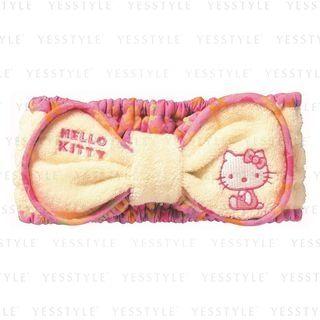 Marushin - Sanrio Hello Kitty Headband - 2 Types 1 Pc - Pink Ribbon