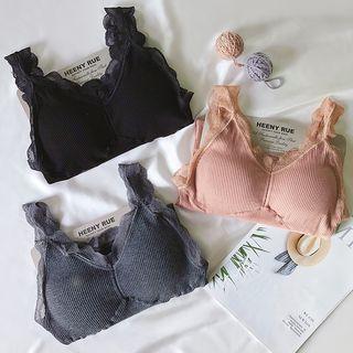 Ribbed Camisole Top / Bralette / Set