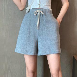 Cotton Wide Shorts