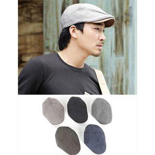 Checked Newsboy Cap