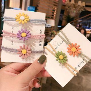 Resin Daisy Hair Tie