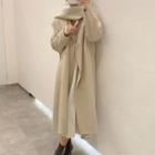 Set: Hooded Coat + Scarf