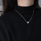 Hoop Necklace Hoop Necklace - One Size