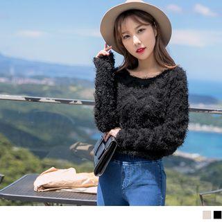 Fringed Furry Top