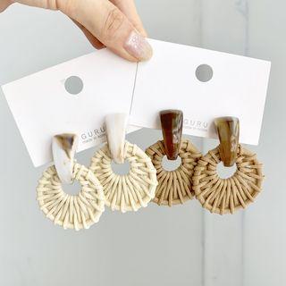 Woven Dangle Earring