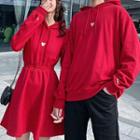 Couple Matching Heart Hoodie / Hoodie Dress