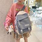 Snap Buckle Zip Backpack / Bag Charm