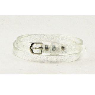 Transparent Glitter Belt As Shown In Figure - One Size