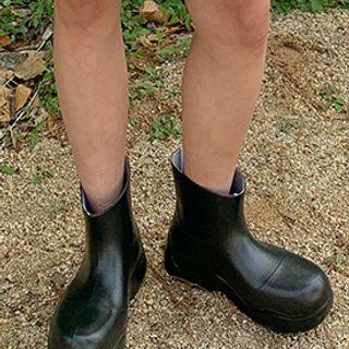 Chunky Rubber Rain Boots