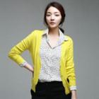 Two-tone Cardigan