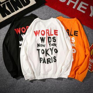 Lettering Sweatshirt (various Designs)