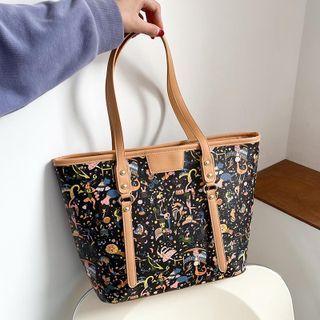 Splash Print Tote Bag