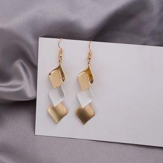 Leaf Dangle Earring 1 Pair - E2973 - As Shown In Figure - One Size