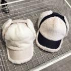 Corduroy Cap With Ear Flaps