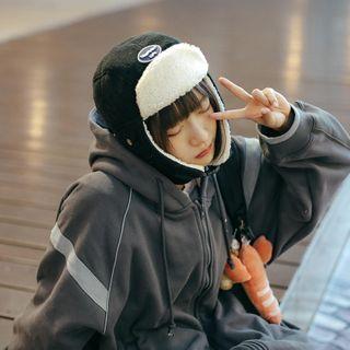 Reversible Applique Earmuffs Cap