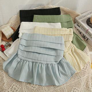Peplum Tube Top In 5 Colors