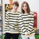 Striped Couple Matching Sweater