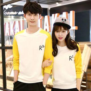 Couple Matching Raglan Long-sleeve T-shirt