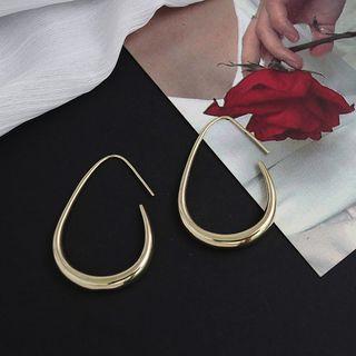 Geometry Hoop Earring 1 Pair - As Shown In Figure - One Size