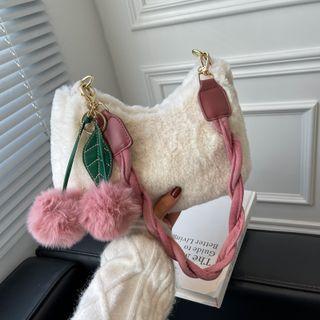 Cherry Fluffy Hand Bag
