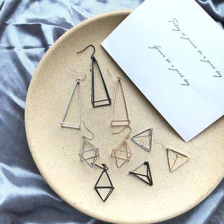 Triangle Earring / Ear Clip (various Designs)