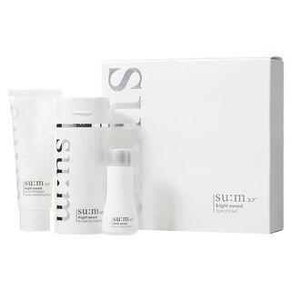 Su:m37 - Bright Award Special Set: Bright Award Bubble-de Mask Pack 100ml + White Award Micro Clear Toner 20ml + Mirco Whipping Deep Cleansing Foam 40ml 3pcs