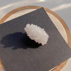 Rice Hair Clip 1pc - White - One Size