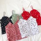 Dot Slim-fit Camisole Top