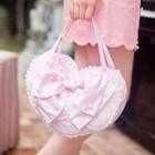 Rabbit Embroidered Drawstring Handbag