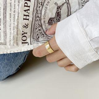 Floral Open Ring K849 - Ring - Gold - One Size