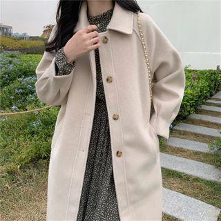Plain Coat / Crossbody Bag