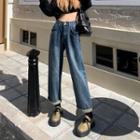 Baggy Jeans / Cropped Loose Fit Jeans