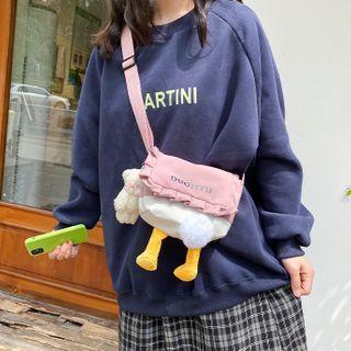 Cartoon Ruffled Crossbody Bag