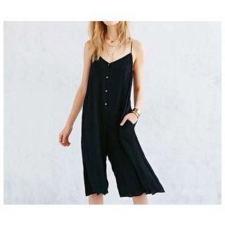 Strappy Crop Jumpsuit